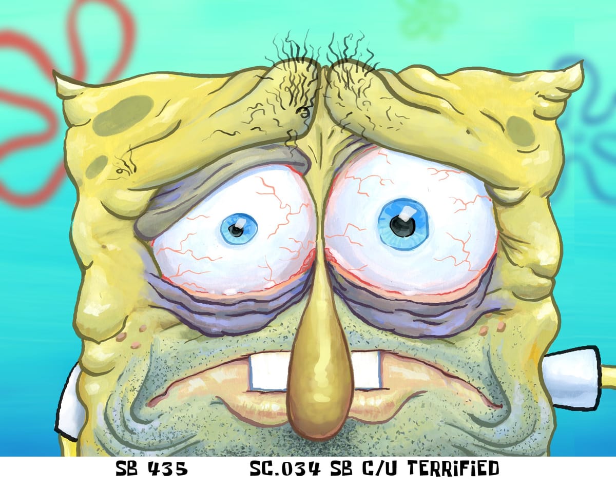 Behind the art of SpongeBob