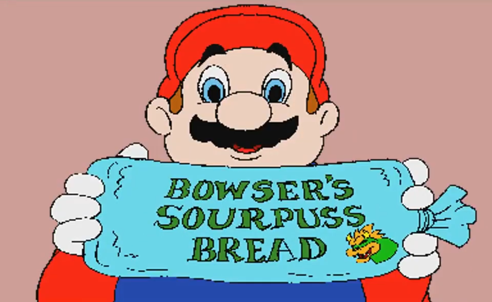 Bowser's sourpuss bread